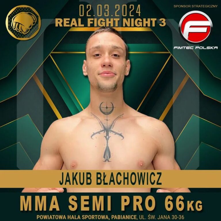 Real Fight Night 3 Jakub Blachowicz